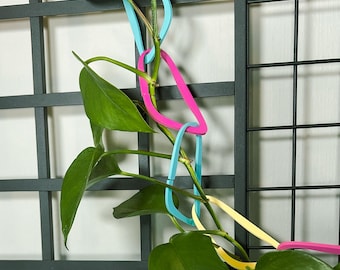 Enrejado modular para plantas: soporte para plantas de interior de estilo moderno de mediados de siglo