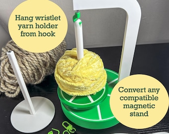 Gancho magnético para sujetar hilo: accesorio impreso en 3D únicamente