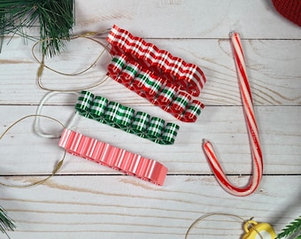 Ribbon Candy Christmas Ornaments - 3D Printed Holiday Decor in Multiple Styles
