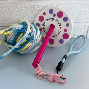Funny Portable Yarn Holder - Cute Portable Wrist Yarn Minder - Yarn on the Go, Gift for Knitters, Crocheters