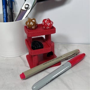 Cat Tree Desk Buddy – Miniature 3D Printed Office Decor image 9