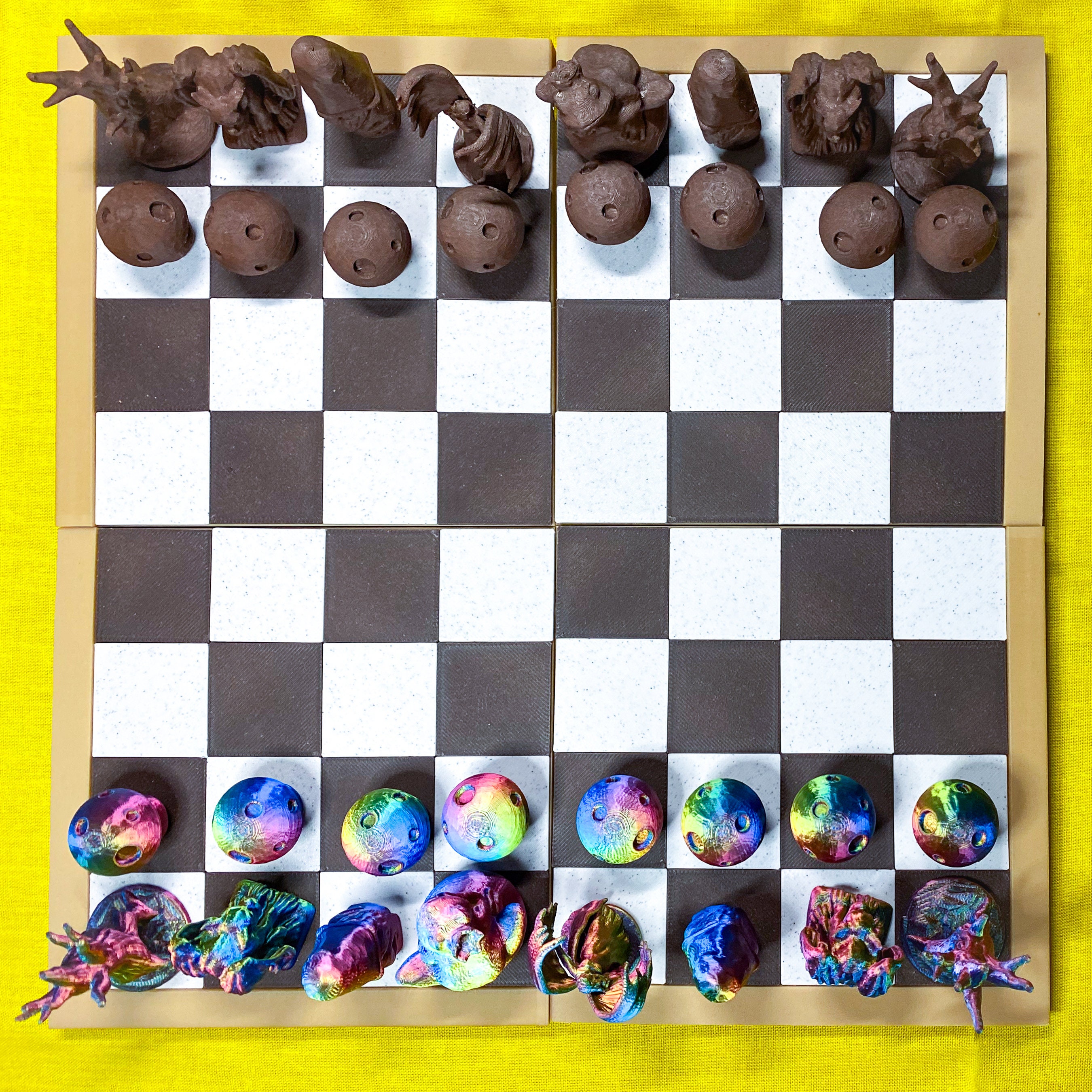 Pet Animal Chess Set 3 - Etsy