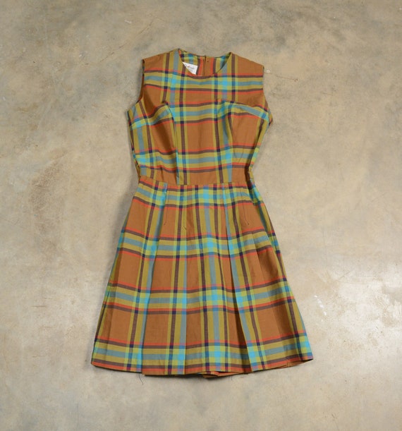 vintage 60s romper playsuit shorts dress Glenbroo… - image 3