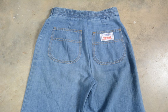 vintage 70s Levi's for Her jeans soft denim wide … - image 5