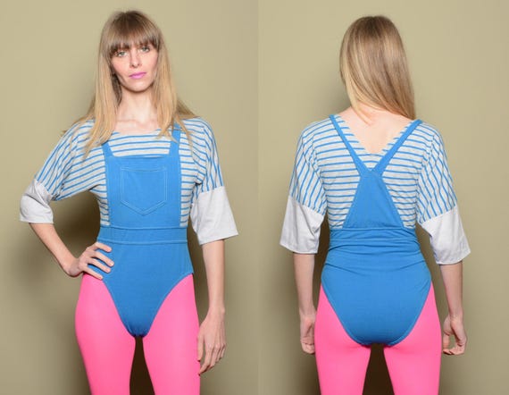 80s suspender leotard