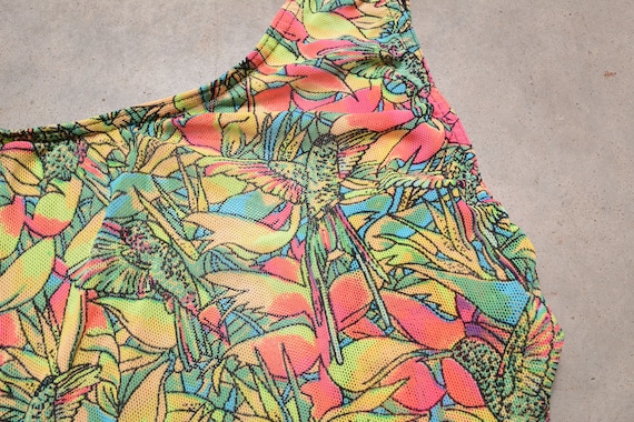vintage 90s Solar tan through bathing suit rainbo… - image 4