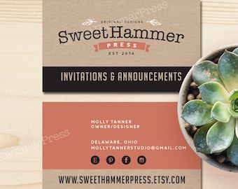 Custom Business Card Printing – Full Color, Standard Size
