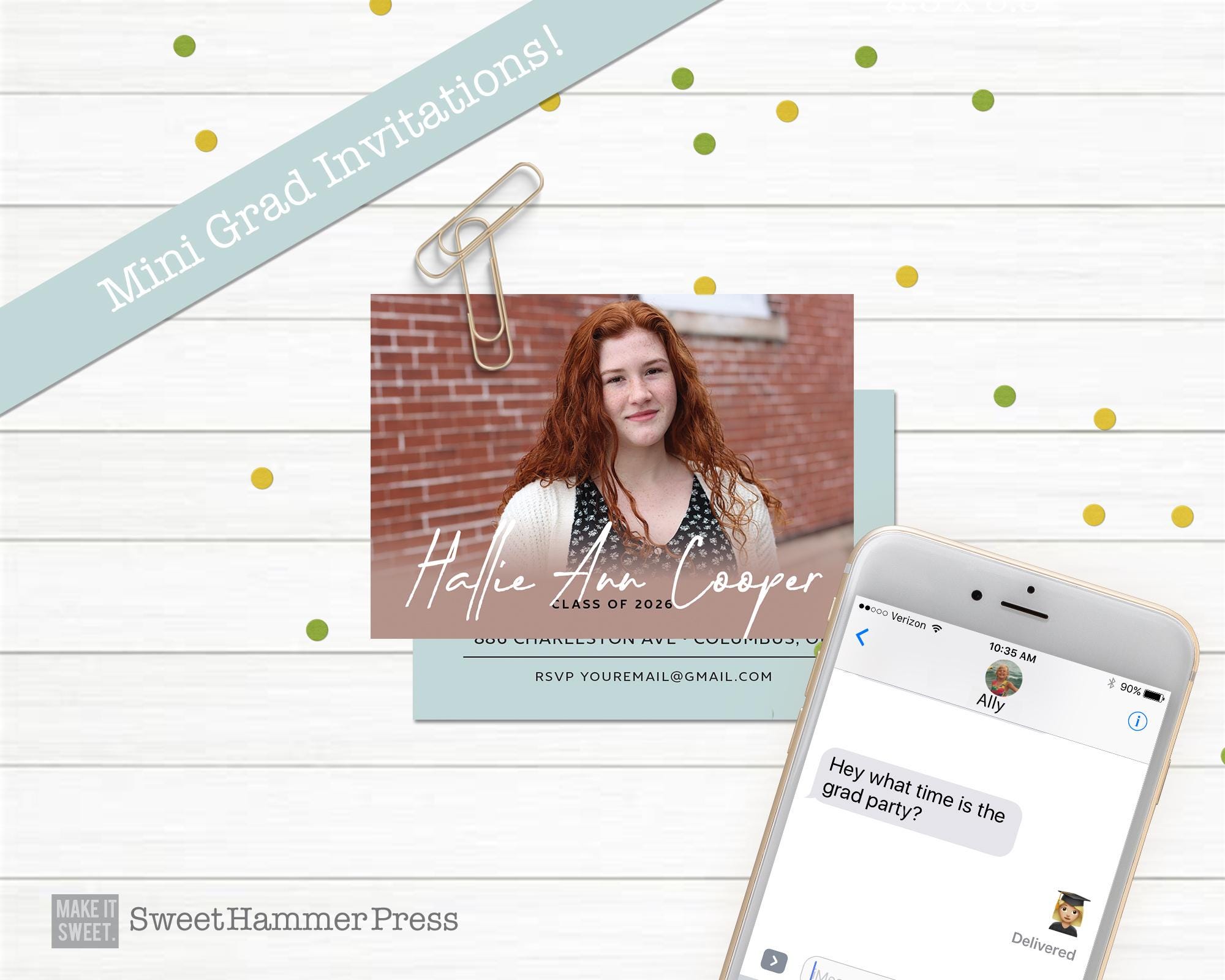 Mini Graduation Announcements: Photo Trading Cards, Printed Invites - Etsy Mini Graduation Announcements: Photo Trading Cards, Printed Invites - Etsy
