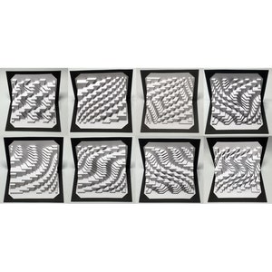 DIY-sjablonen - "Multi Kit IV – Coplanar" Kirigami Pop-up papieren sculptuurpatronen