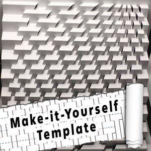 DIY Template - &quot;Lagrange 60&quot; Kirigami Pop-up paper sculpture