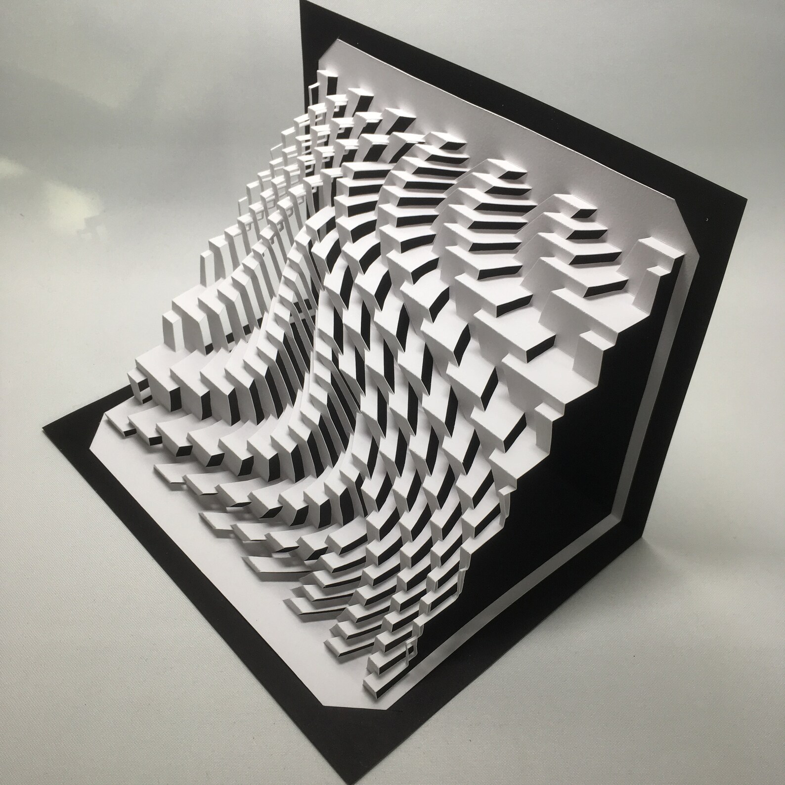 DIY Template voshee Kirigami Pop-up Paper Sculpture - Etsy