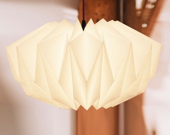 Origami Paper lampshade: Aladdin [50 cm -  white]