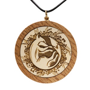 Cute Sleeping Fox Necklace |  Red Fox Head Pendant | Gold Statement Pendant Charm for women |