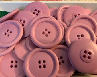 75 Vintage Permaloid Buttons Large Purple