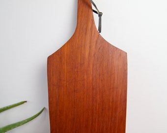 Danish Modern Teak Käsebrett / Brotbrett / Schneidebrett von Delphin