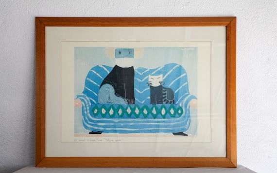 木炭画 風景画 シルバーのフレーム