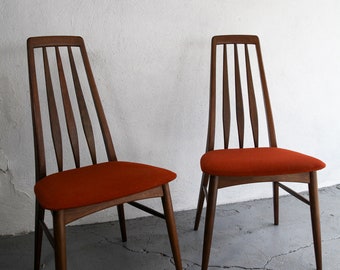 Eva Chairs by Niels Koefoed in rosewood - two available