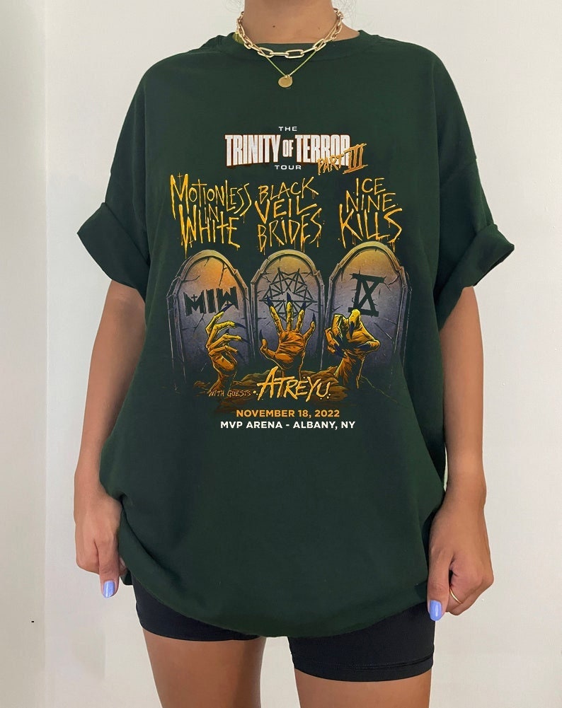 Discover Trinity Of Terror 2022 Tour Part 3 Shirt, Trinity Of Terror Tour 2022 Shirt
