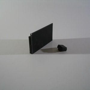 2 piece Bandai Wonderswan Color System cart and expansion dust cover Designed and Made in the USA.
