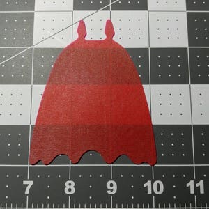 Replacement reproduction MOTU He-Man Hordak rubber not vinyl cape Made in the USA