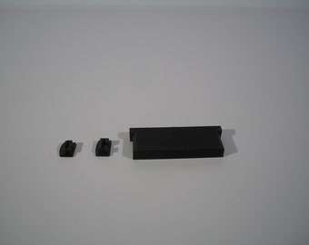 3 piece set of Game boy advance SP cart, power and link port covers Made in the USA.