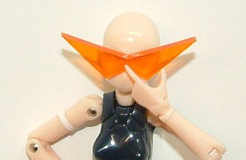 Anime 1-12 scale Kamina plastic glasses
