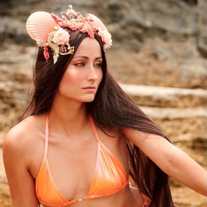 The sunset divine mermaid crown