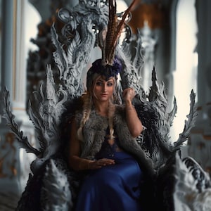 Forest Goddess Crown | Enchanted Woodland Tiara | Mystical Nature-Inspired Headpiece