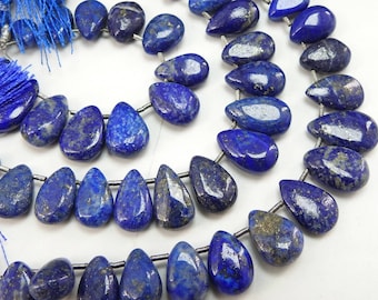 Blue Lapis Lazuli Gemstone Drip Teardrop Beads For Jewelry Making Free Shipping Blue Lapis Lazuli Gemstone Drip Teardrop Beads For Jewelry Making Free Shipping