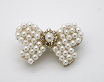 baby christening hair clips
