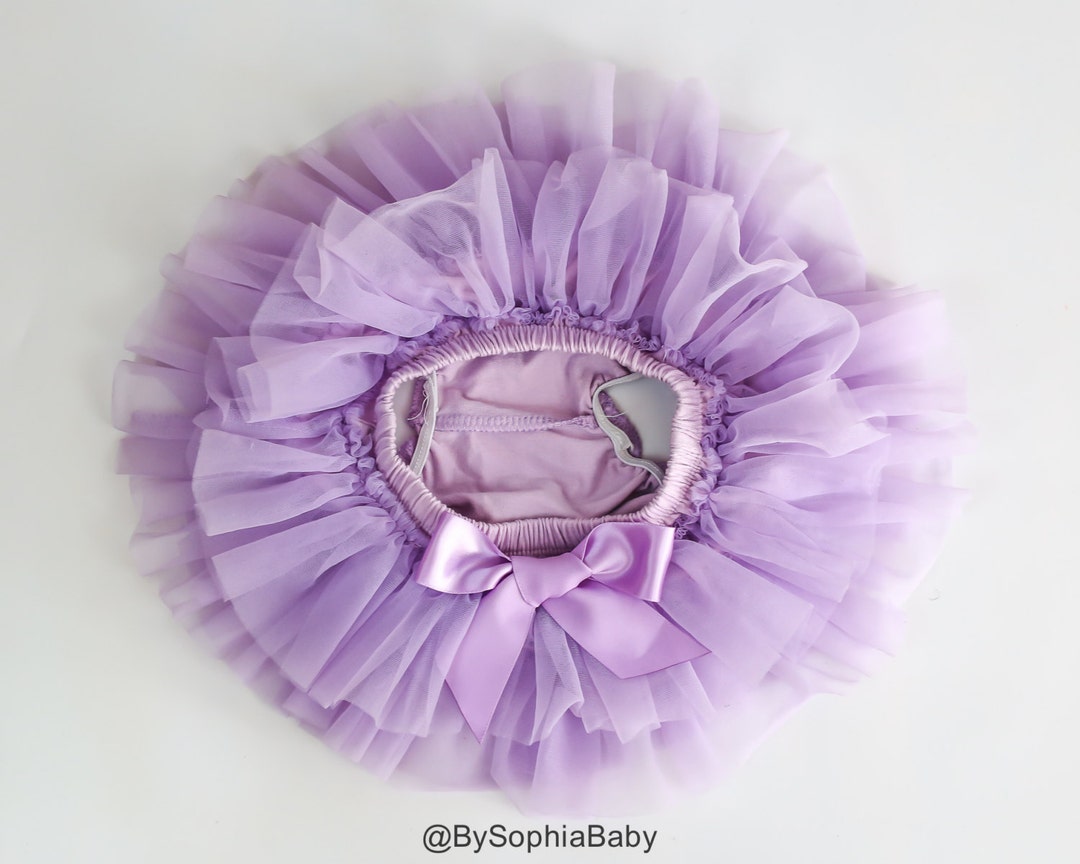 Baby Tutu Skirt Lavender Tutu Skirt Lilac Baby Bloomers Etsy