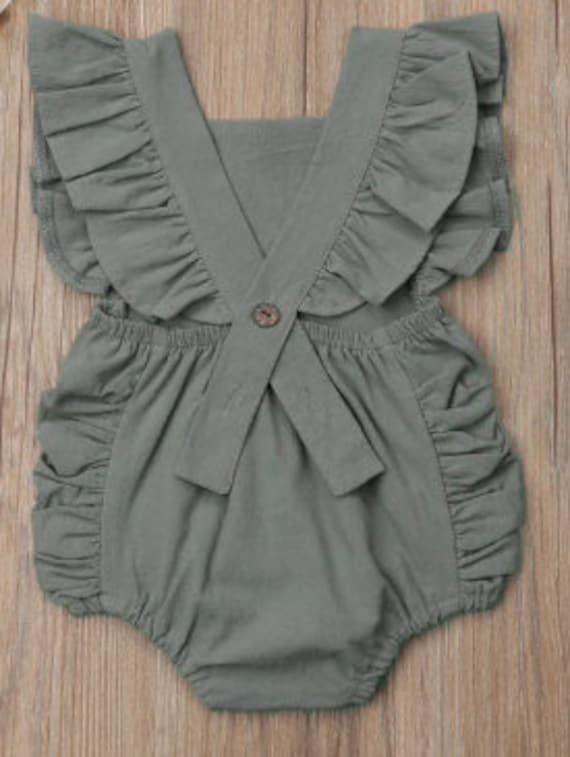 easter baby romper
