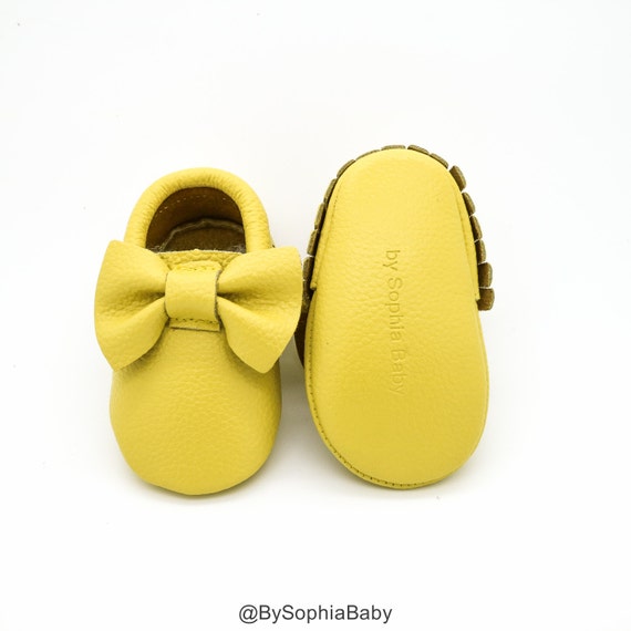 yellow moccasins