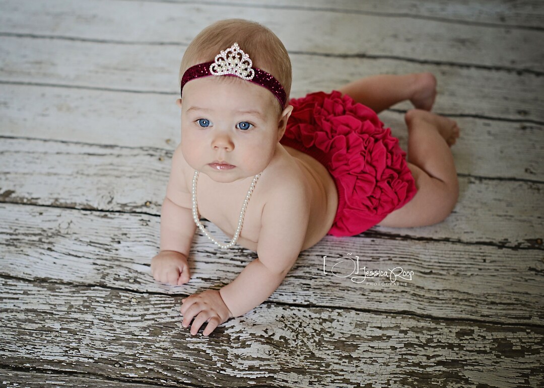 Baby Bloomers Pink Ruffle Baby Bloomer Hot Pink Baby Etsy
