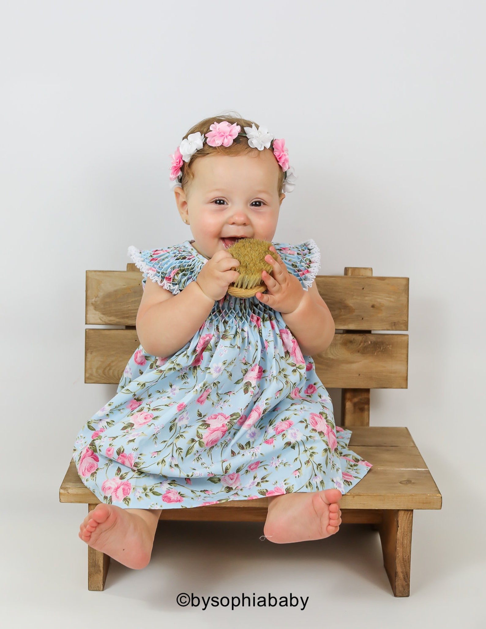 Baby Dress Baby Floral Dress Set Baby Girl Dress Flower Etsy