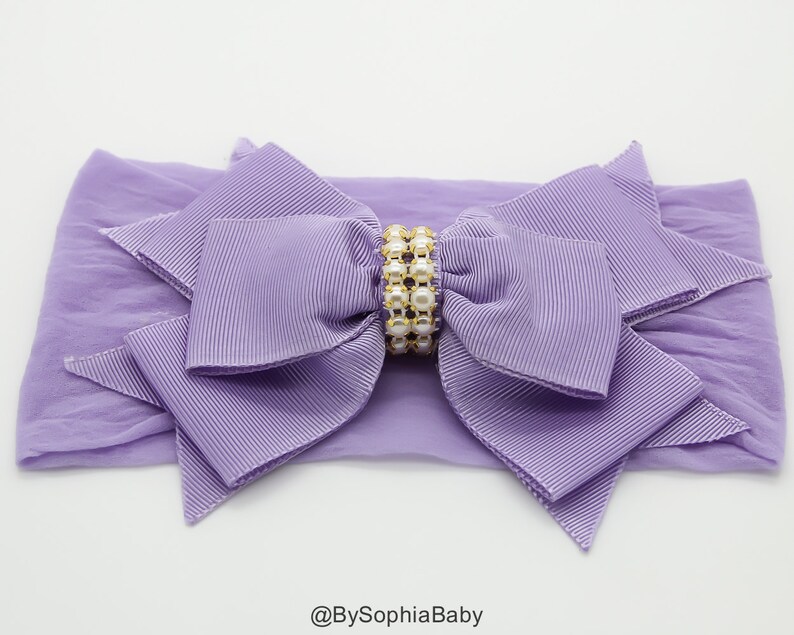 Baby Headband Headwrap Lilac Lavender Baby Headband Lavender Etsy