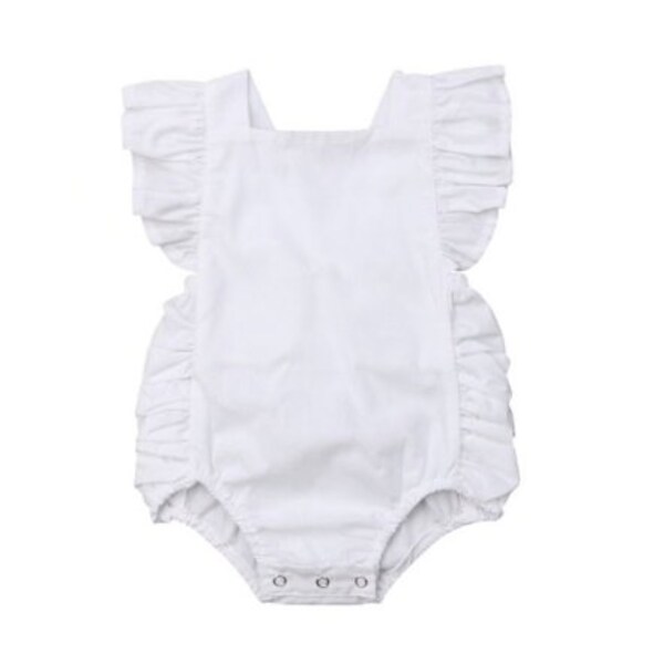 Ruffle Romper Baby - Etsy