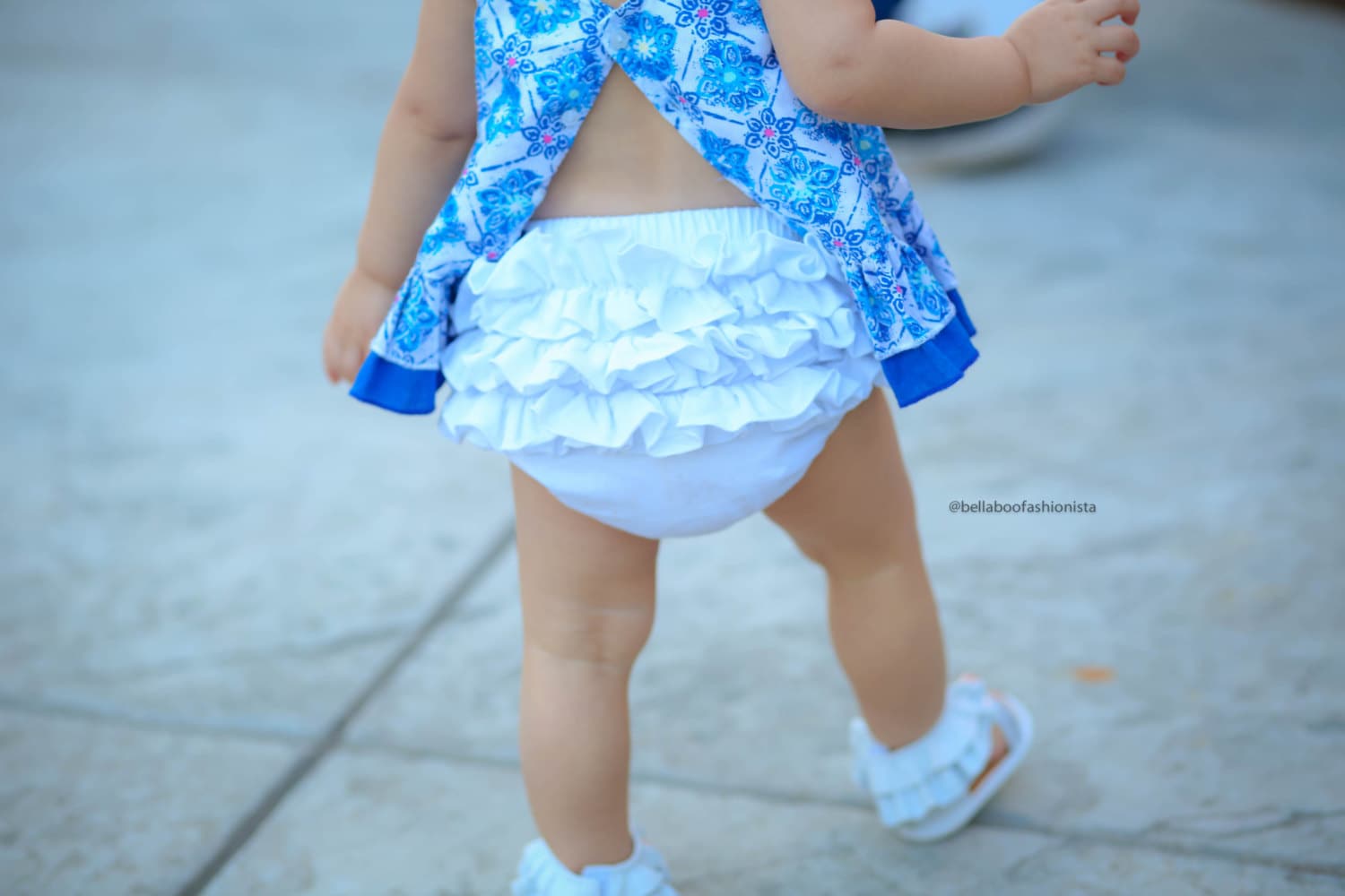 Baby Bloomers White Ruffle Back Baby Bloomer White Baby Etsy