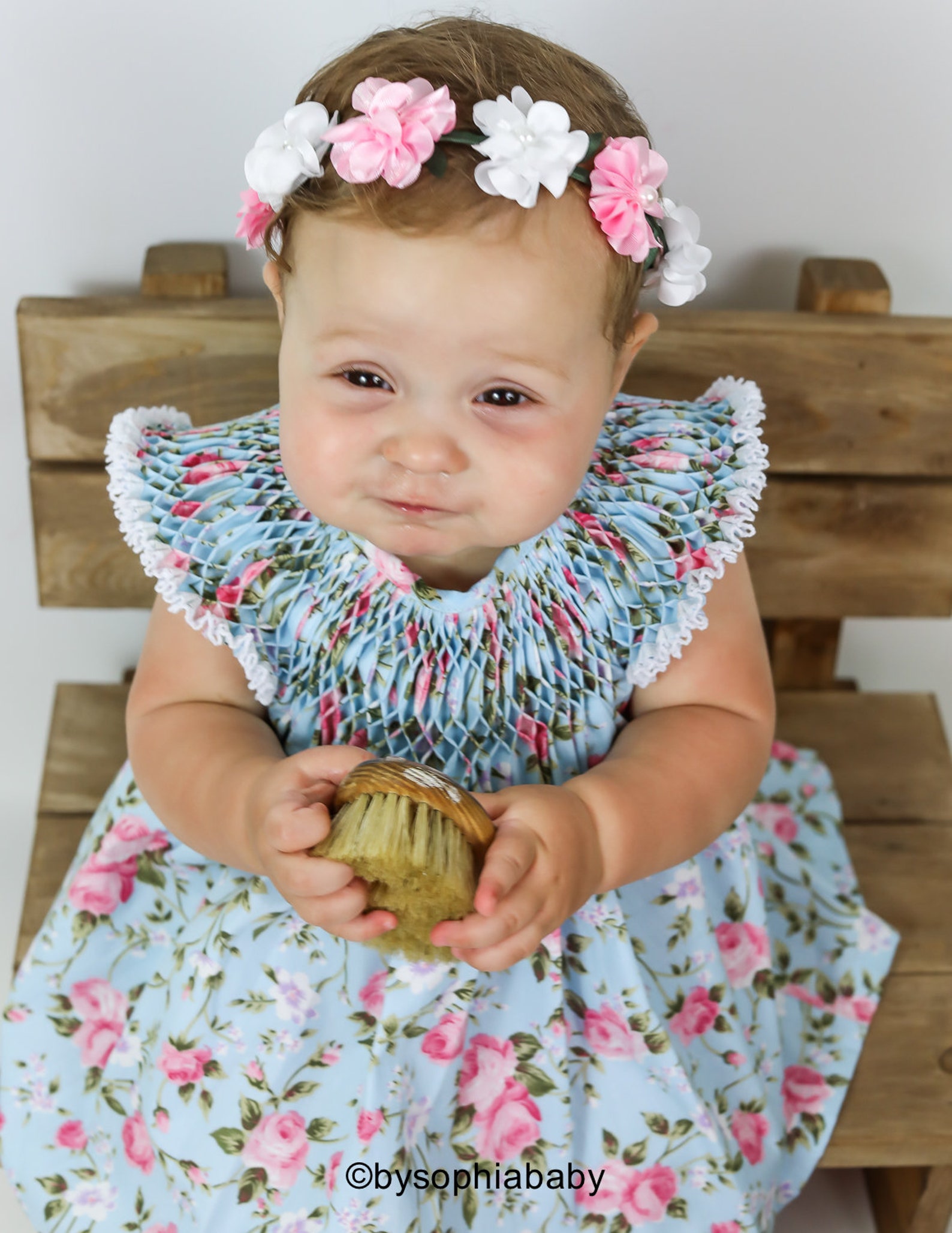 Baby Dress Baby Floral Dress Set Baby Girl Dress Flower Etsy