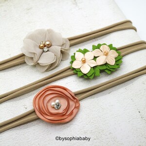 Baby headband Set, Baby Nylon Headband, Small Bows, Baby Bows, Newborn headbands, Nylon Headbands,Baby hair bows,Flower Headband, 999