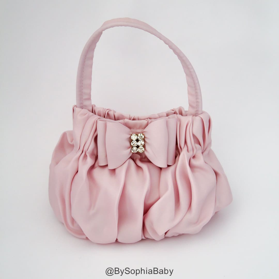 Baby Handbag Purse Light Pink Purse Flower Girl Purse Baby - Etsy