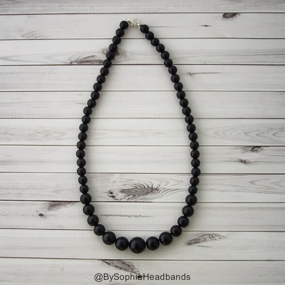 Black Baby Necklace, Black Girls Necklace, Blacknecklace