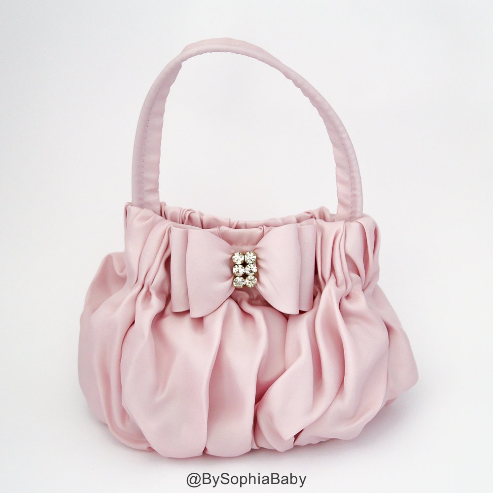 Baby Handbag Purse Light Pink Purse Flower Girl Purse Baby - Etsy