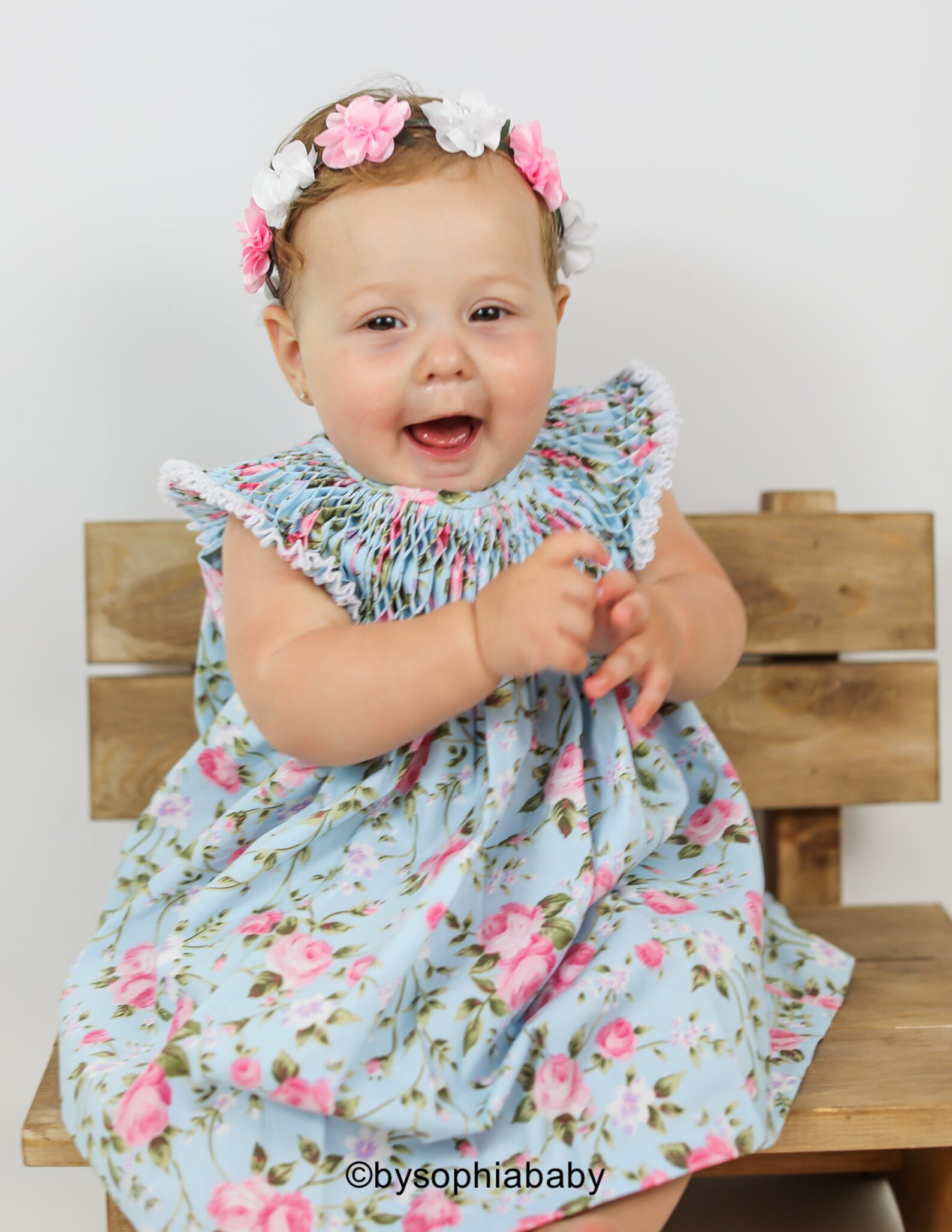 Baby Dress Baby Floral Dress Set Baby Girl Dress Flower Etsy