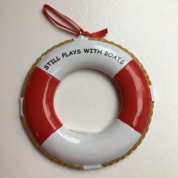 Boat Life Ring Personalized Etsy