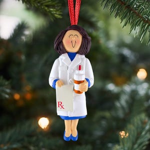Pharmacist Personalized Pharmacy Ornament
