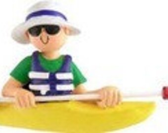 Kayaking Personalized Ornament