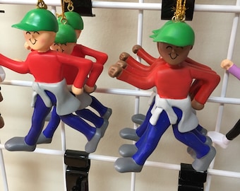 Walker with Sweatshirt  Personalized  Ornament