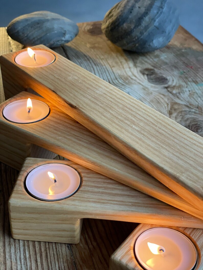 Advent Wreath Candle Holder / Wooden Candle Holder / Wooden Etsy