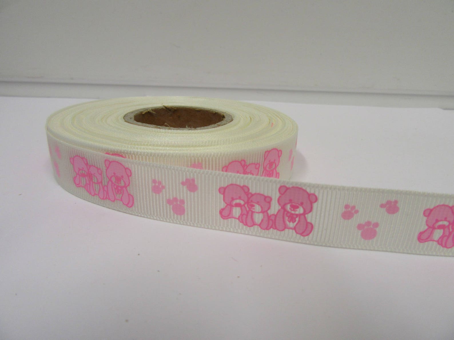 Graham Large Golden Bear with Ribbon